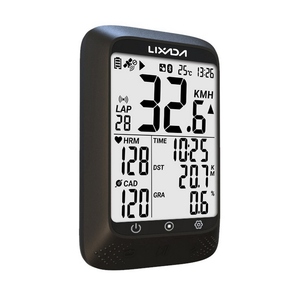 Bike <strong>Computer</strong> GPS <strong>Wireless</strong> Waterproof ANT+ Sensor and BT 2.3in Altitude Gradient Heart Rate APP Bicycle <strong>Computer</strong> - Product Image 1