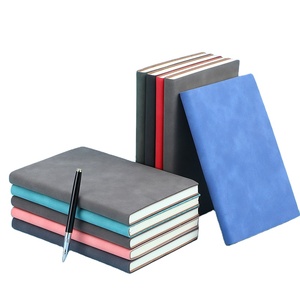 Cuaderno A5 de cubierta suave con logo en relieve, cuaderno personalizado de color, papelería de negocios, diario para estudiantes - Product Image 1