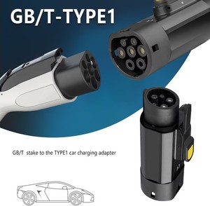 Elektrikli araba parçaları 32A GBT için Type1 adaptörü elektrikli araçlar için EV şarj konnektörü ile J1772 Type1 araç şarj - Product Image 2