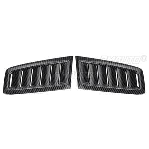 2倍ユニバーサルカーフロントフードボンネット用ベントエアアウトレットカバーVauxhall用オペル用アストラH 2004-2013用コルサD <span class=keywords><strong>VXR</strong></span> 2004-2014