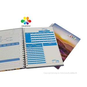 Taccuini personalizzati stampa A4 cahier scolaire pagine 200 carnet budget cuaderno notas 2023 taccuino rilegatura a spirale a buon mercato YO - Product Image 1