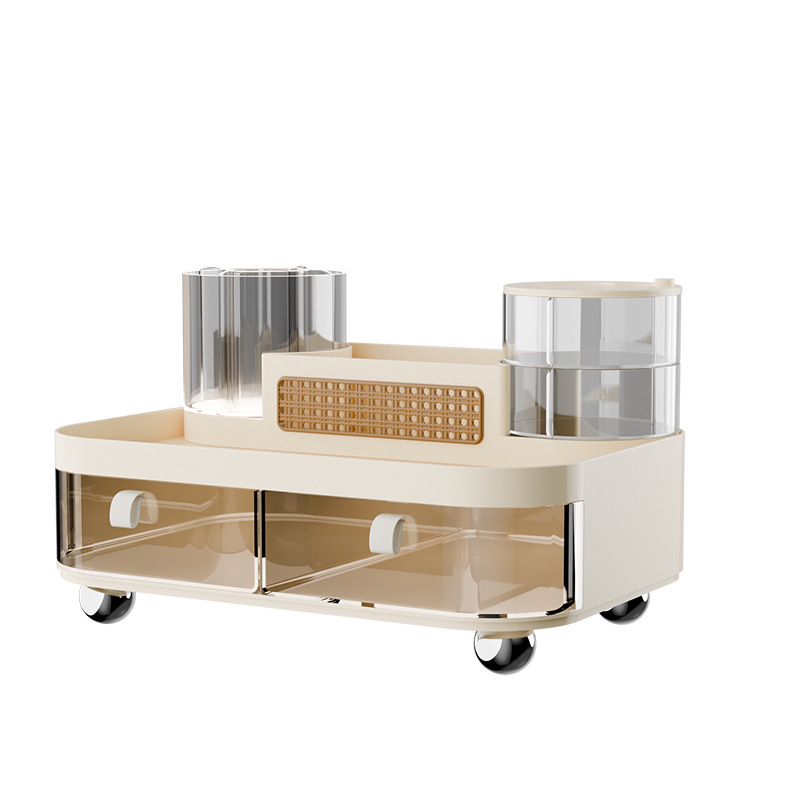 Double-layer cosmetic box