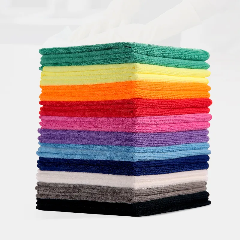 Factory Wholesale Custom Microfiber Cloth Towel High Quality Microfiber Cleaning Cloths For Car Kitchen