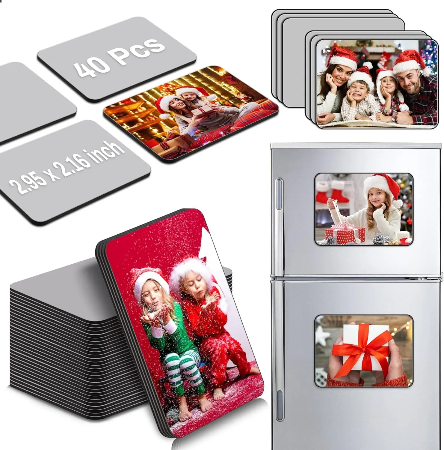 Custom Photo Magnet impressão personalizado Ímã impermeável do refrigerador