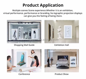 75 86 inch trong nhà 3D Hologram video tương tác Holographic màn hình cảm ứng hộp LCD trong suốt <span class=keywords><strong>HOLO</strong></span> hộp hiển thị tủ trưng bày - Product Image 5