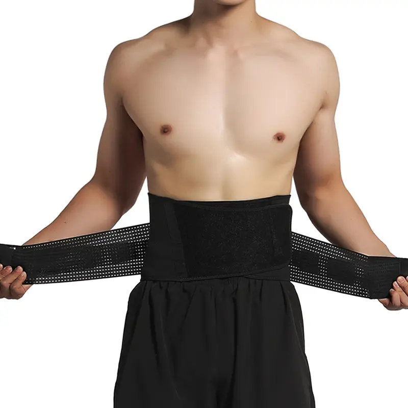 Hoge Elastische Taille Trimmer Rug Brace Ondersteuning Verstelbare Buiksteun Riem Voor Mannen