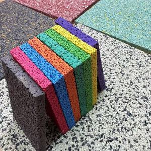 Spor sahası döşeme, kaymaz ve aşınmaya dayanıklı çeşitli renkler için fabrika doğrudan yüksek kaliteli EPDM granülleri - Product Image 5