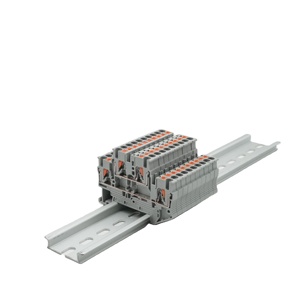 PP Knife Disconnect <strong>Terminal</strong> <strong>Block</strong> with Test <strong>Socket</strong> Screw <strong>Plug</strong>-In Model PT 2.5 for 1-10 Contacts 11-20 AWG Conductors - Product Image 3