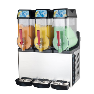 Ticari 3 tank 12L ağır slush makinesi gece soğutma fonksiyonu ile satışa
