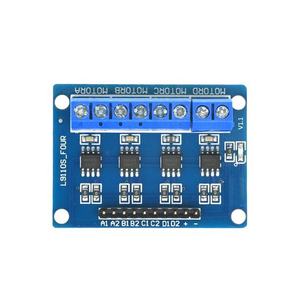 บอร์ดขับมอเตอร์ไฟฟ้ากระแสตรง4แชนเนล L9110S แผงขับมอเตอร์รถยนต์อัจฉริยะ4ช่อง - Product Image 2