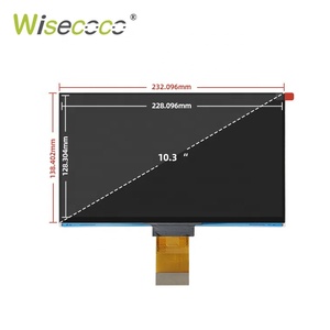 7680x4320 Monochrom 10,3 Zoll 8k LCD 10,3 Zoll Mono-Bildschirm modul Keine Hintergrund beleuchtung LCD-Anzeige mit Mipi-Controller - Product Image 2