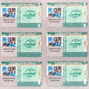 Custom Printing Die Cut Authenticity <strong>Verification</strong> Tamper Proof Label Sticker Scratch Off Stickers with Qr <strong>Code</strong> - Product Image 5