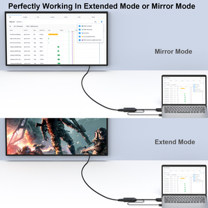 Adattatore da VGA a HDMI, convertitore 1080P con Audio da sorgente VGA Computer/Laptop a TV/Monitor HDMI - Product Image 4