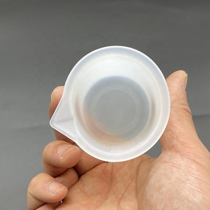 Custom 100ML Easy to Wash Silicone Measuring Cup Graduated Beaker <strong>Epoxy</strong> Resin Glue Tools Cooking <strong>Baking</strong> Kitchen Measuring Tools - Product Image 5