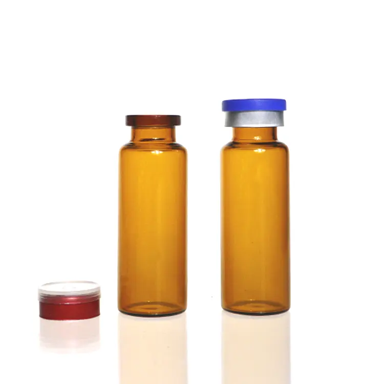 Factory Supply 2ml 3ml 4ml 5ml 6ml 7ml 8ml 10ml 15ml 20ml 30ml Amber And Clear Ampoule Injection Penicillin Glass Bottle