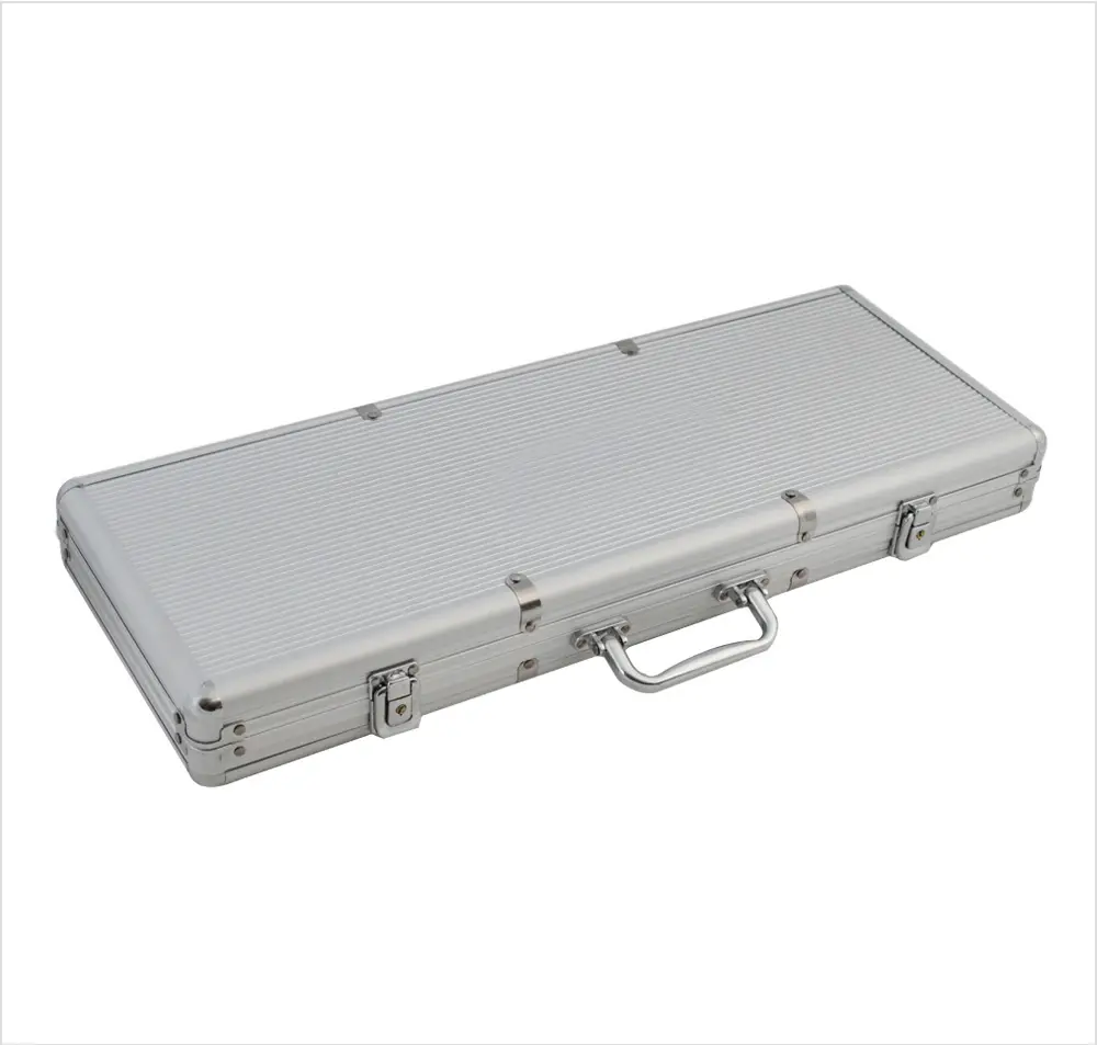 Caixa de alumínio da guitarra everest apc003, capa personalizada para violão e guitarra elétrica