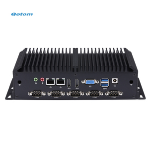 Q30611X 15W Low Power Fanless Industrial Mini PC 6 COM 8 USB 3 Display Output <strong>Embedded</strong> <strong>Computer</strong> Support Win 7 OS - Product Image 1