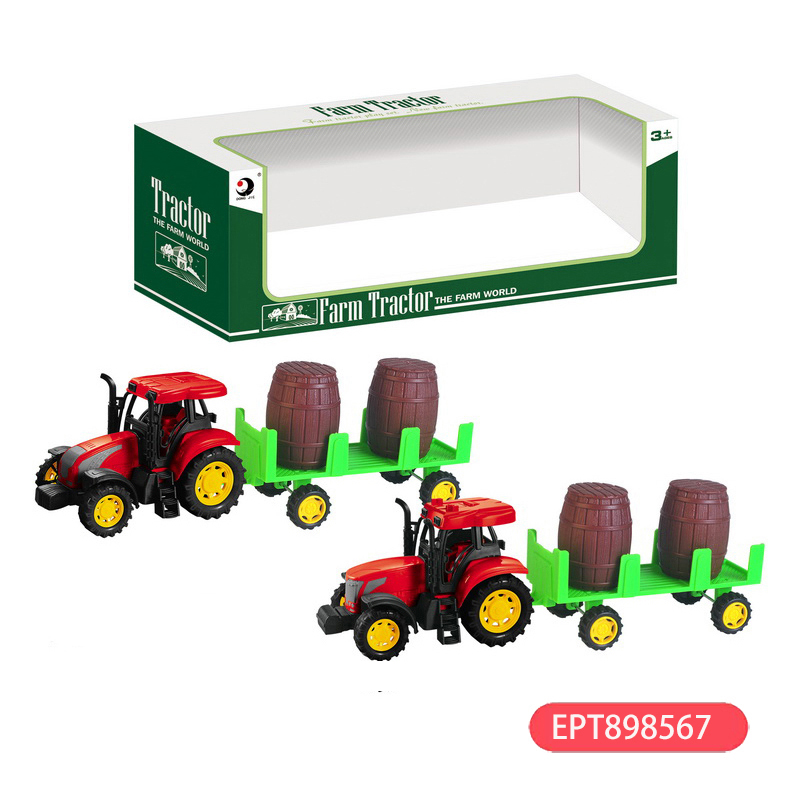 Voiture de ferme de baril de EPT898567-Inertia (modèle deux mélangé)(48pcs/ctn)