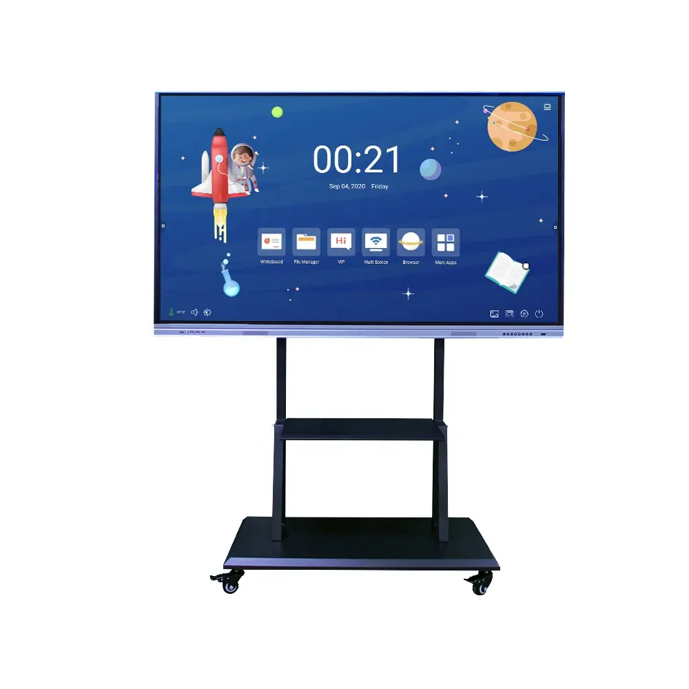 55 65 75 85 100 Inch Smart 4K TV Display Panel Touch Screen Electronic Whiteboard Digital Smart Board Interactive Whiteboard