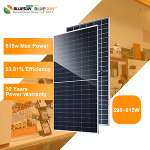A basso costo 610w bifacciale pannello solare governo pannello solare programma di energia solare pannelli per il tetto di energia elettrica - Product Image 1