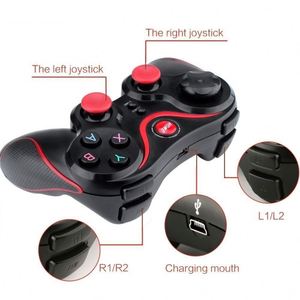 <span class=keywords><strong>Controller</strong></span> di gioco Gamepad Wireless X3 per smartphone/PC telecomando Wireless VS MX3 Gamepad a 6 assi per PS4