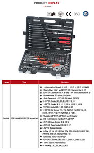 Professionele Duurzame 94 Stuks Bit <span class=keywords><strong>Socket</strong></span> Rachet Handgereedschap Set Handgereedschap - Product Image 2