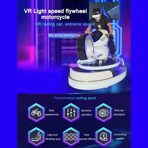 液压VR摩托车赛车模拟器娱乐摩托车机街机游戏游乐设施具有最佳模拟驾驶体验