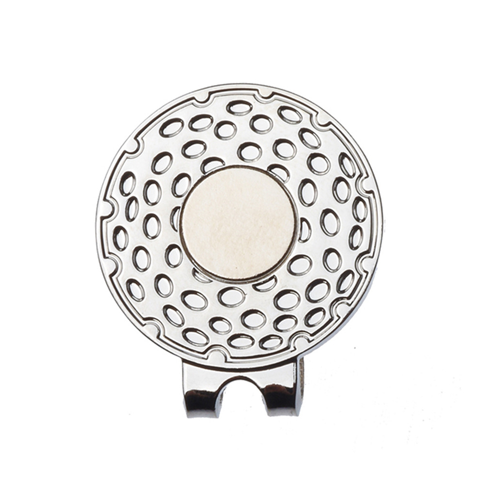 Single cap clip no ball mark silver