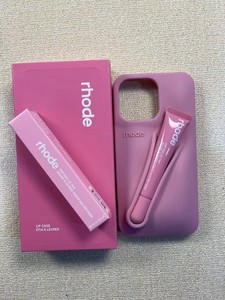 Hailey Ins <strong>Style</strong> Phone Case Lipstick with Box for <strong>Apple</strong> Models 12 13 14 15 16 Plus 3D Silicone Cover with Storage Shockproof - Product Image 6