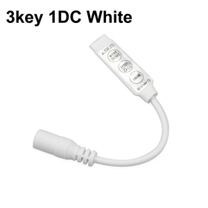 Controller RGB LED DC12V Mini Controller RGB a 3 tasti per 5050 SMD RGB LED Strip light - Product Image 3