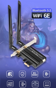 5400Mbps WIFI 6E <strong>PCI</strong>-E Wireless Network Card MTK7922 802.11AX 3 Band 2.4G/5G/6Ghz <strong>PCI</strong> E PCIE 2 in 1 WIFI Bluetooth Adapter - Product Image 3