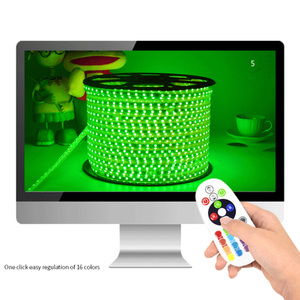 En kaliteli su geçirmez IP55 uzaktan renkli LED ışık şerit 5050SMT ışık kaynağı RGB LED şerit işık - Product Image 2