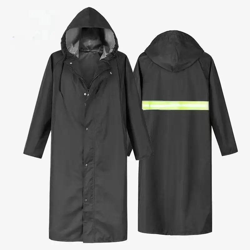 Chubasquero de Pvc con estampado personalizado de alta calidad, ropa impermeable y transpirable para hombre con logotipo duradero para el trabajo y el senderismo