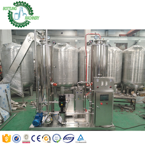 1000L/H 6000L/H gaz suyu karbonatlı içecek tek tankı karbon dioksit Co2 karıştırıcı