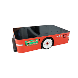 Robot Piggyback AGV Chasis AGV de transporte de vehículos guiado automatizado con carga máxima de 200Kg para manejo de materiales - Product Image 2
