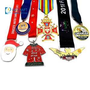 Hersteller benutzer definierte Emaille Marathon lauf Sport Medaillon Metall Zink legierung 3d benutzer definierte Auszeichnung Medaille - Product Image 3
