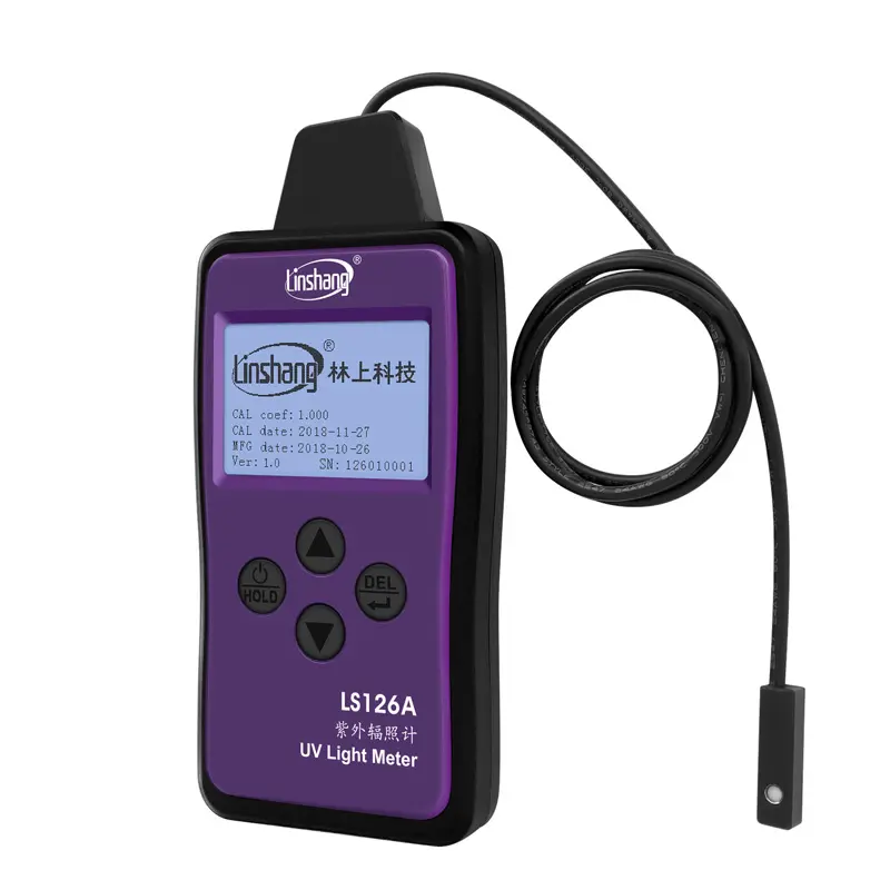 LS126A UV光計超小型プローブセンサー付き硬化機のUVLED光源用UV放射照度計