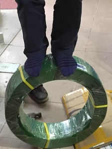 工厂供应压花PET装订塑料带包装16毫米带捆扎带卷托盘包装机聚酯聚丙烯金属 - Product Image 6