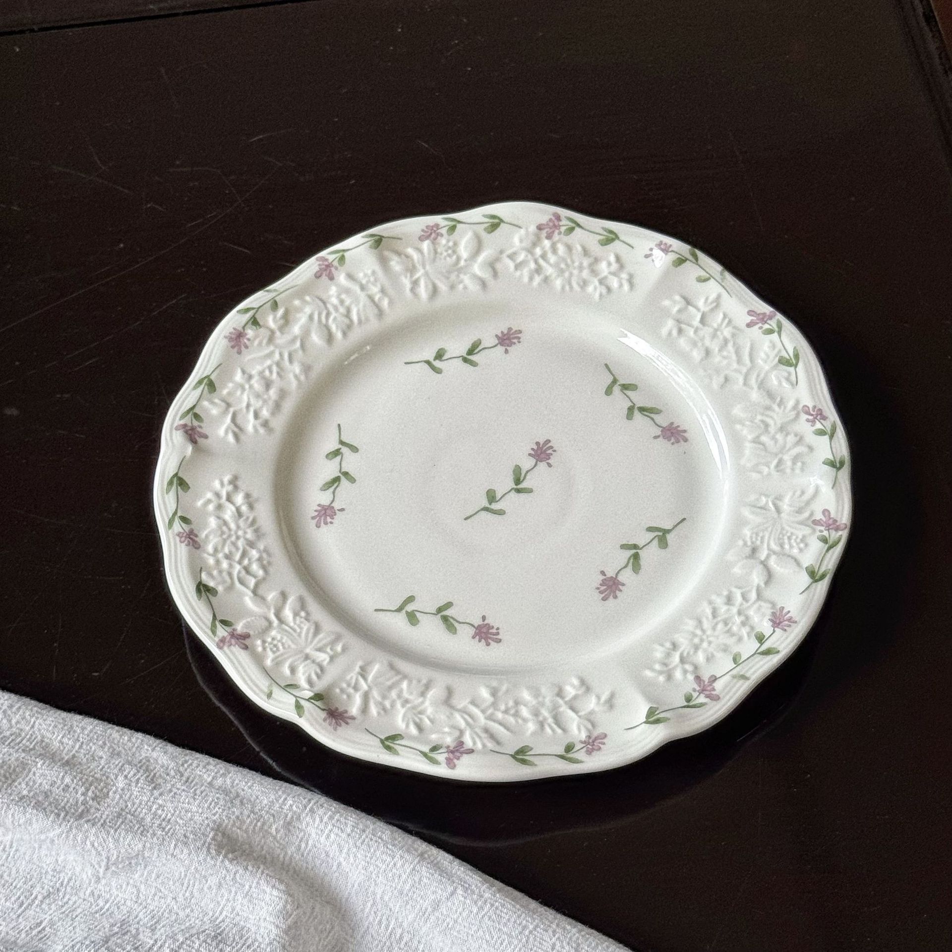 Alice floral plate 1915cm