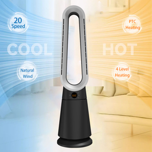 2000W potenza 8 ore funzione Timer portatile PTC ceramica elettrico riscaldatore ventilatore a torre con telecomando - Product Image 5