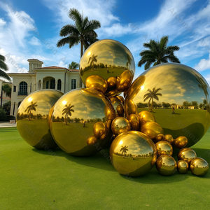 Tổ chức sự kiện Đảng trang trí bơm hơi khổng lồ phản chiếu gương bóng PVC Sphere cho trong nhà sử dụng ngoài trời - Product Image 1