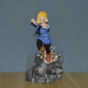 3 סגנונות דרקון dbz דמות בן gohan vs אנדרואיד 18 לעומת אנדרואיד 17 דמות שבורה זרוע לעתיד gohan פסל אוסף שולחן