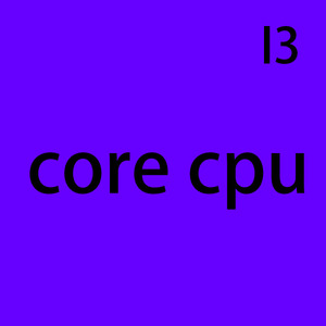 Hoch leistungs prozessor Intel Lga Core I3 CPU I3