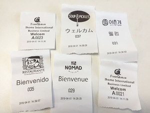 Neuester Ticket drucker für das Warteschlangen verwaltungs system der drahtlosen Klinik mit Nummern anzeige - Product Image 4