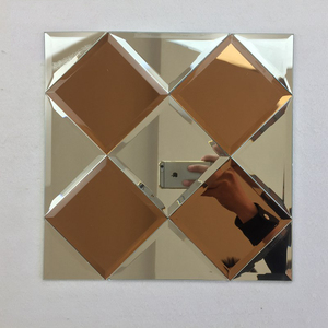 Tàu điện ngầm bề mặt hình vuông Gạch Mosaic Phòng tắm kính tường gạch thiết kế với giá thấp - Product Image 6