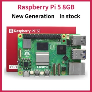 Ahududu Pi 5th nesil ahududu Pi 5 geliştirme kurulu AI başlangıç kiti PCIe programlama 4B anakart Python