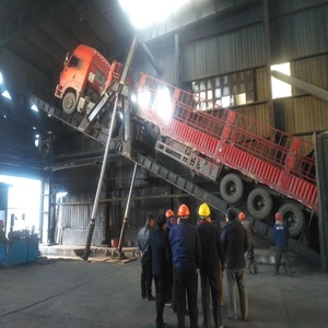 80 Ton Hydraulic <strong>Unloading</strong> Platform for <strong>Unloading</strong> Coal