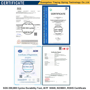 Amortisseur à gaz personnalisé pour voiture en gros, ressort de levage de châssis, ressort à gaz d'équilibrage pour AITO M5 - Product Image 5