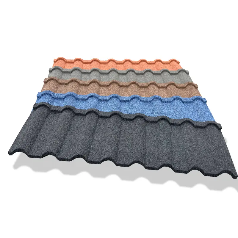 High Quality Aluminium Zinc Roofing Sheets Forsetra Stone Coated Steel Roofing Building Material