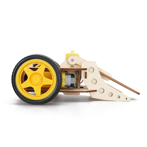 DIY Stem Robots Kit 2.4G RC Kampfroboter Science Kit 3D Holz puzzle STEM Pädagogische Fernbedienung Roboters pielzeug - Product Image 3